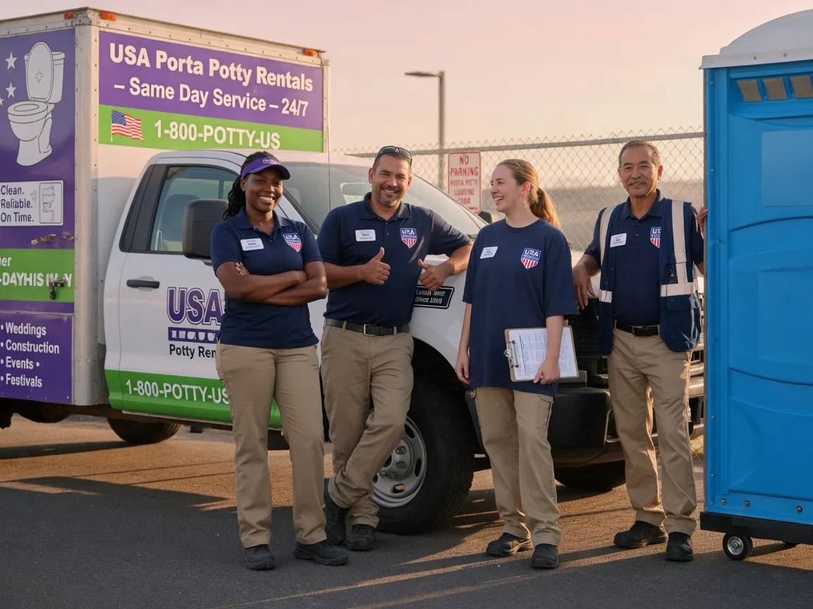 Porta Potty Rental company in Columbia, IA